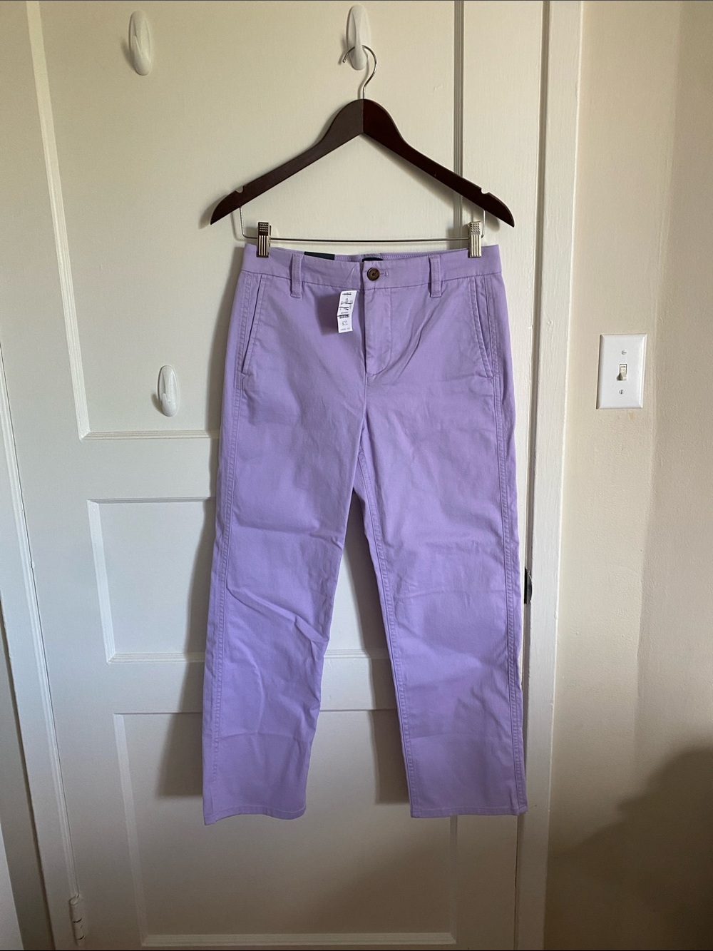 J. Crew Everyday Chino Pant in Ligh Lavender